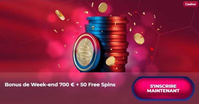 Viperwin Casino bonus weekend