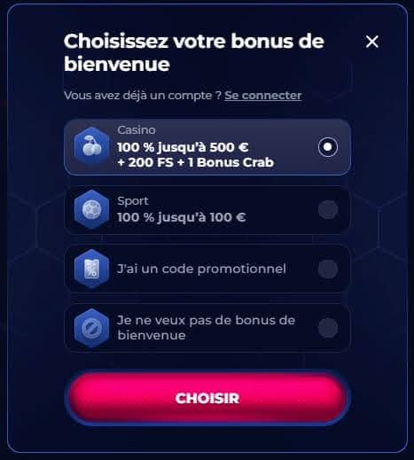 Viperwin Casino inscription