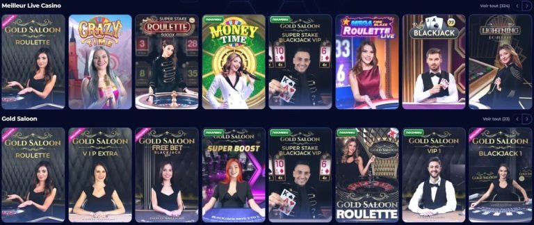 Viperwin Casino jeux live