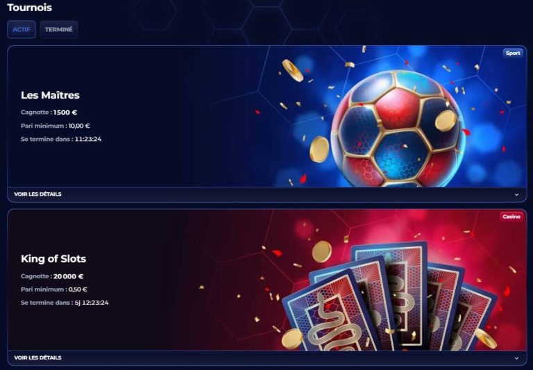 Viperwin Casino tournois